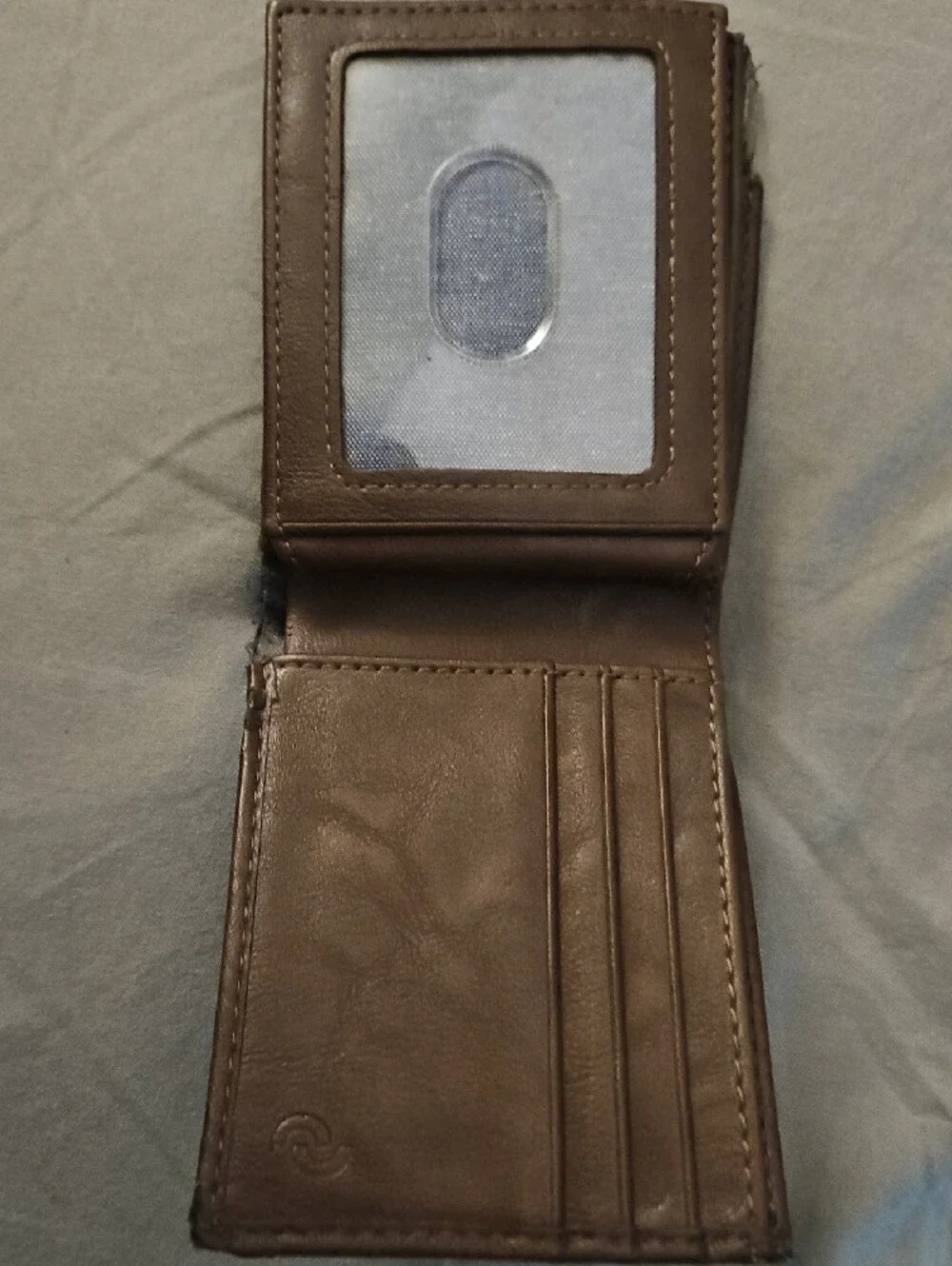 Denizen from Levi's Dark Brown Leather Card & Key Wallet